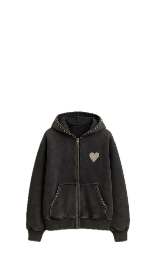 SE7VEN S7NS ZIP-UP HOODIE