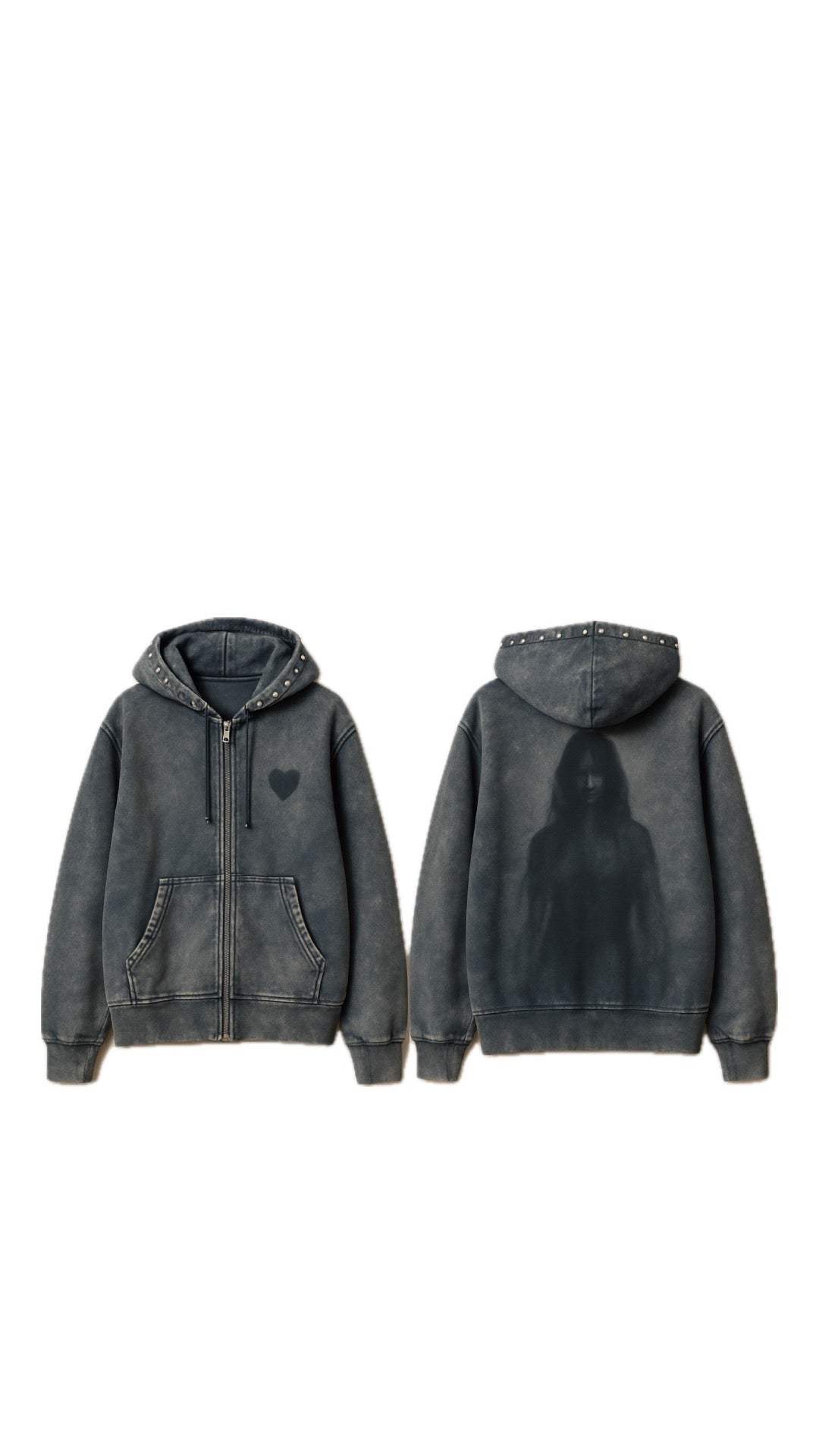 SE7VEN S7NS ZIP-UP HOODIE