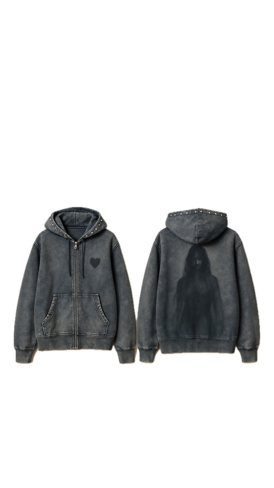 SE7VEN S7NS ZIP-UP HOODIE